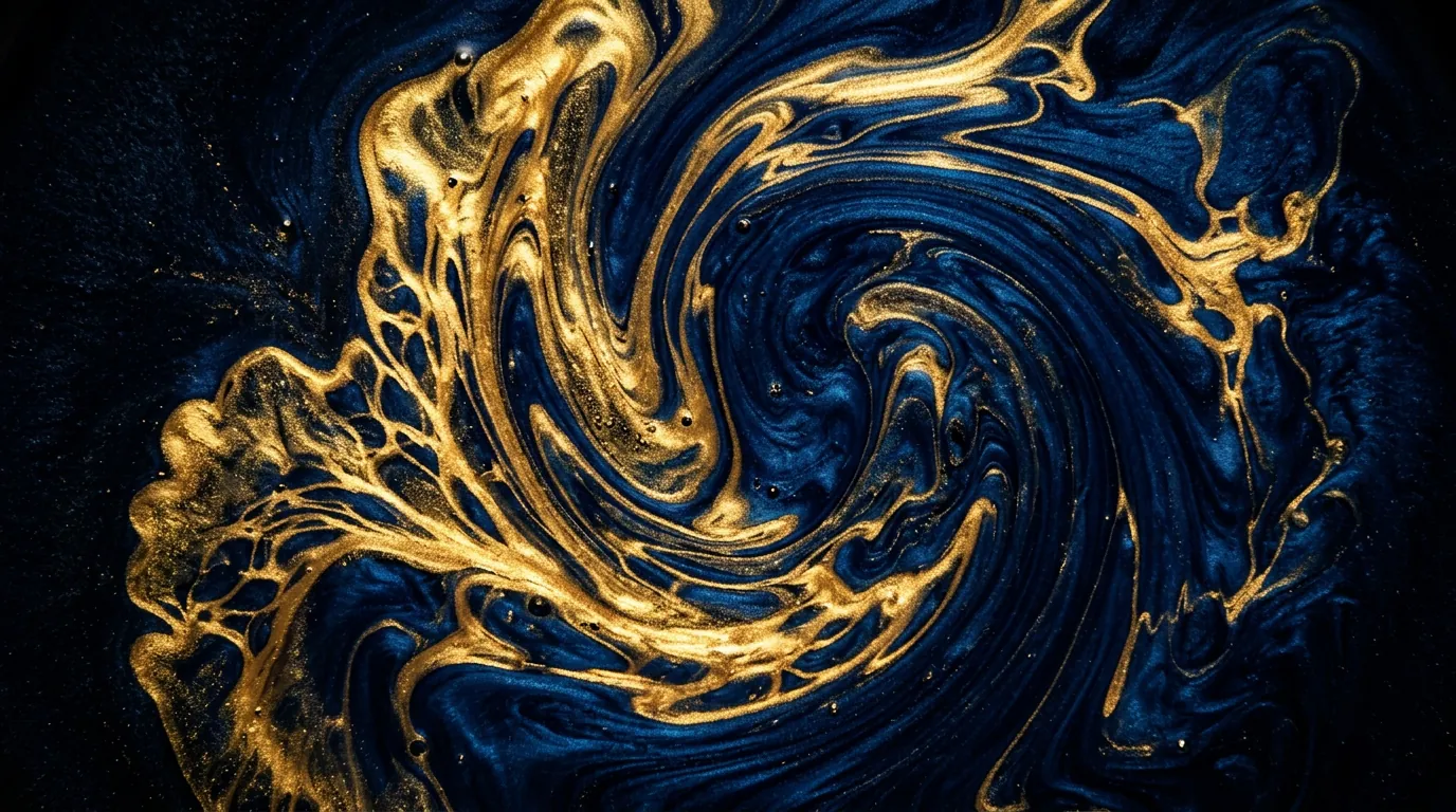 Abstract fluid art animation